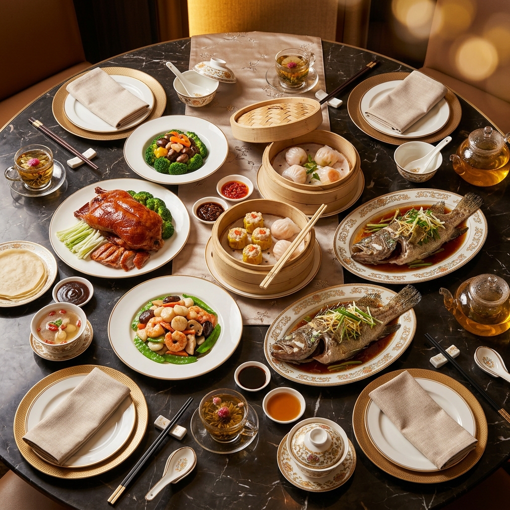 Sajian mewah di Taste Paradise Plaza Indonesia — hidangan Cantonese fine dining premium
